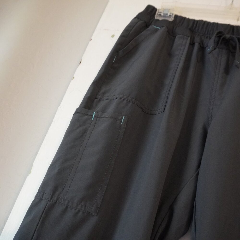 Scrubstar Elastic Waist Draw String Scrubs Size M… - image 4